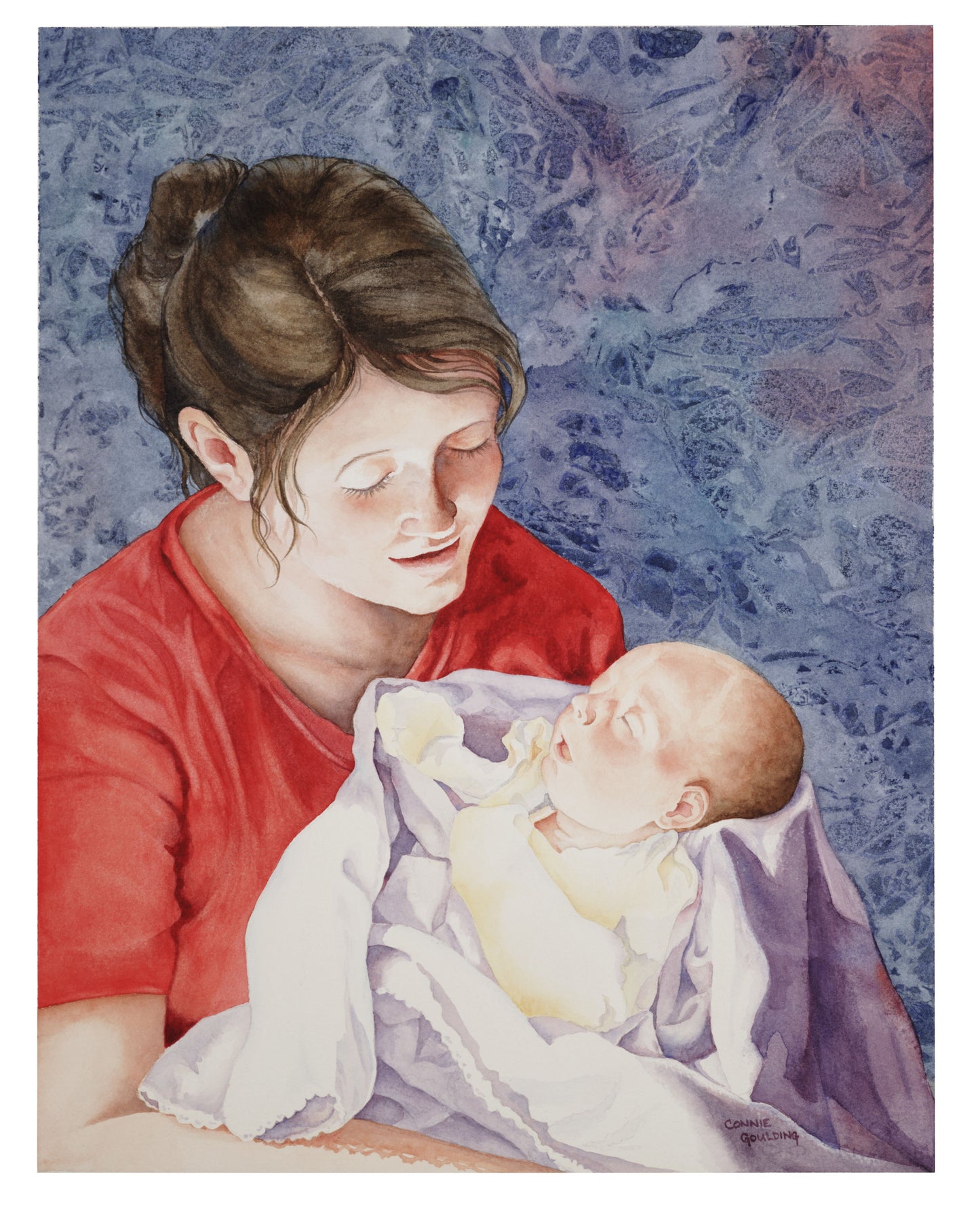A Precious Moment - Framed canvas