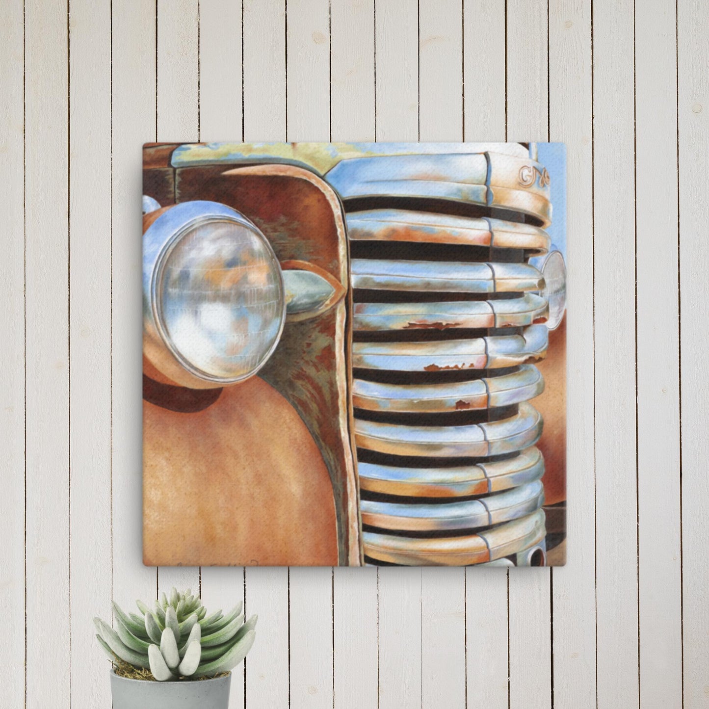 Rusted Legend - Canvas