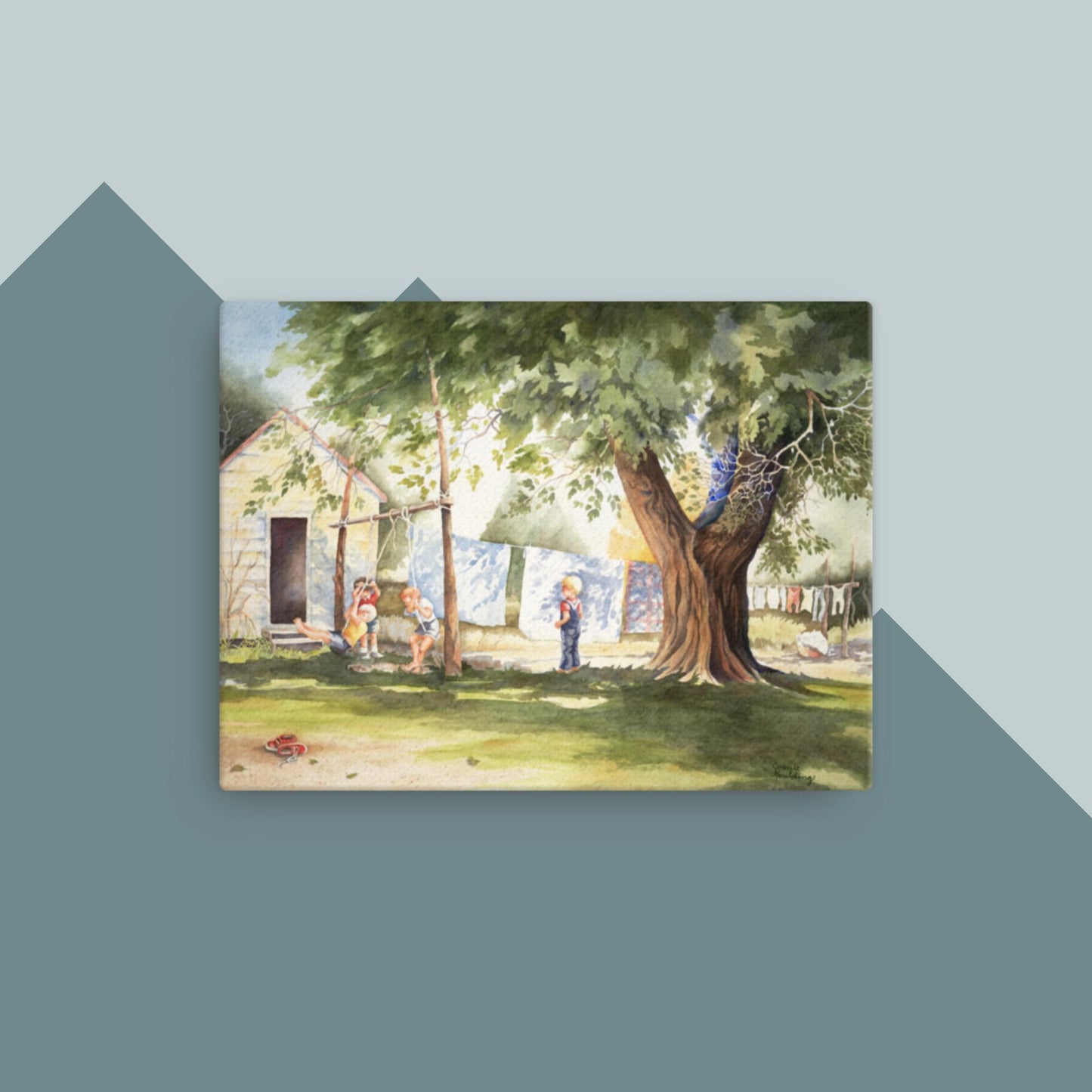 Saturday Chores - Canvas