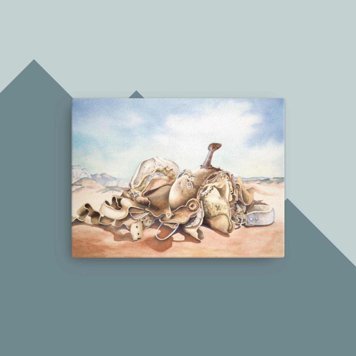 Worn and Dusty - Canvas