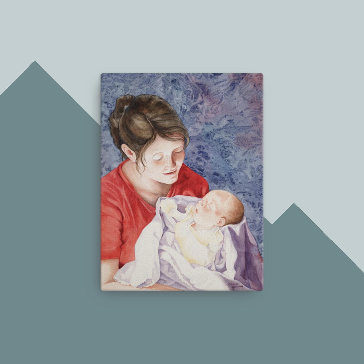 A Precious Moment - Canvas