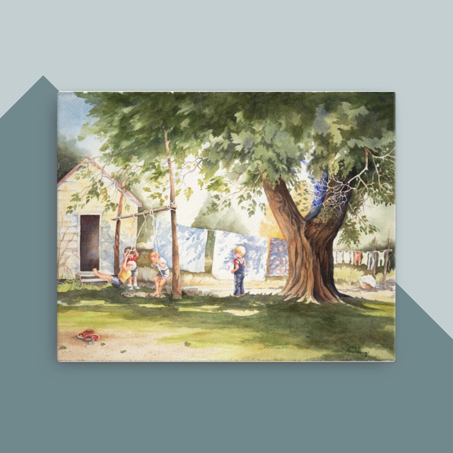Saturday Chores - Canvas
