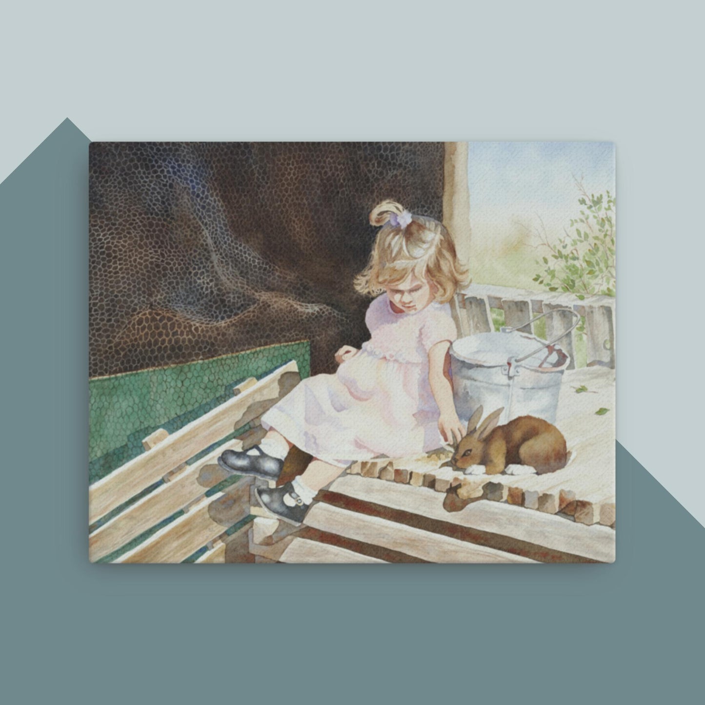A Girls Best Friend - Canvas
