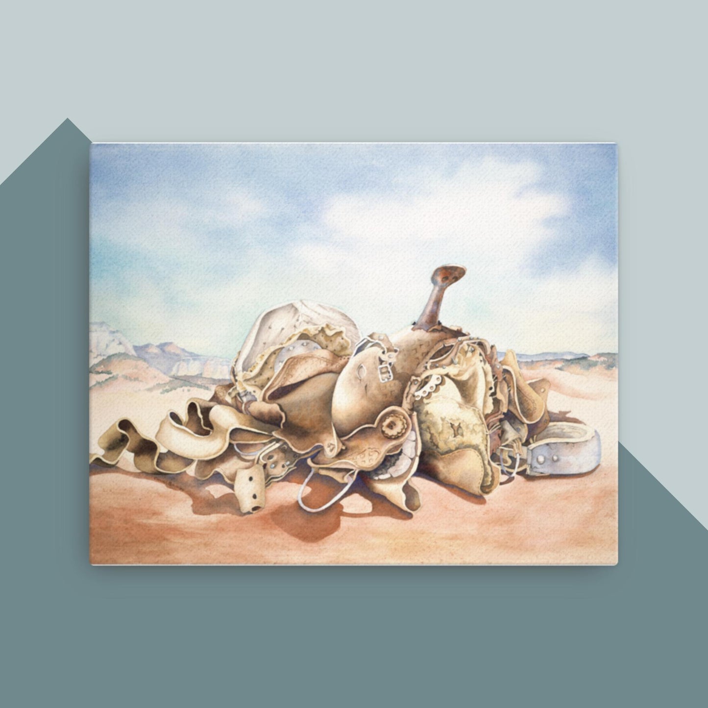 Worn and Dusty - Canvas