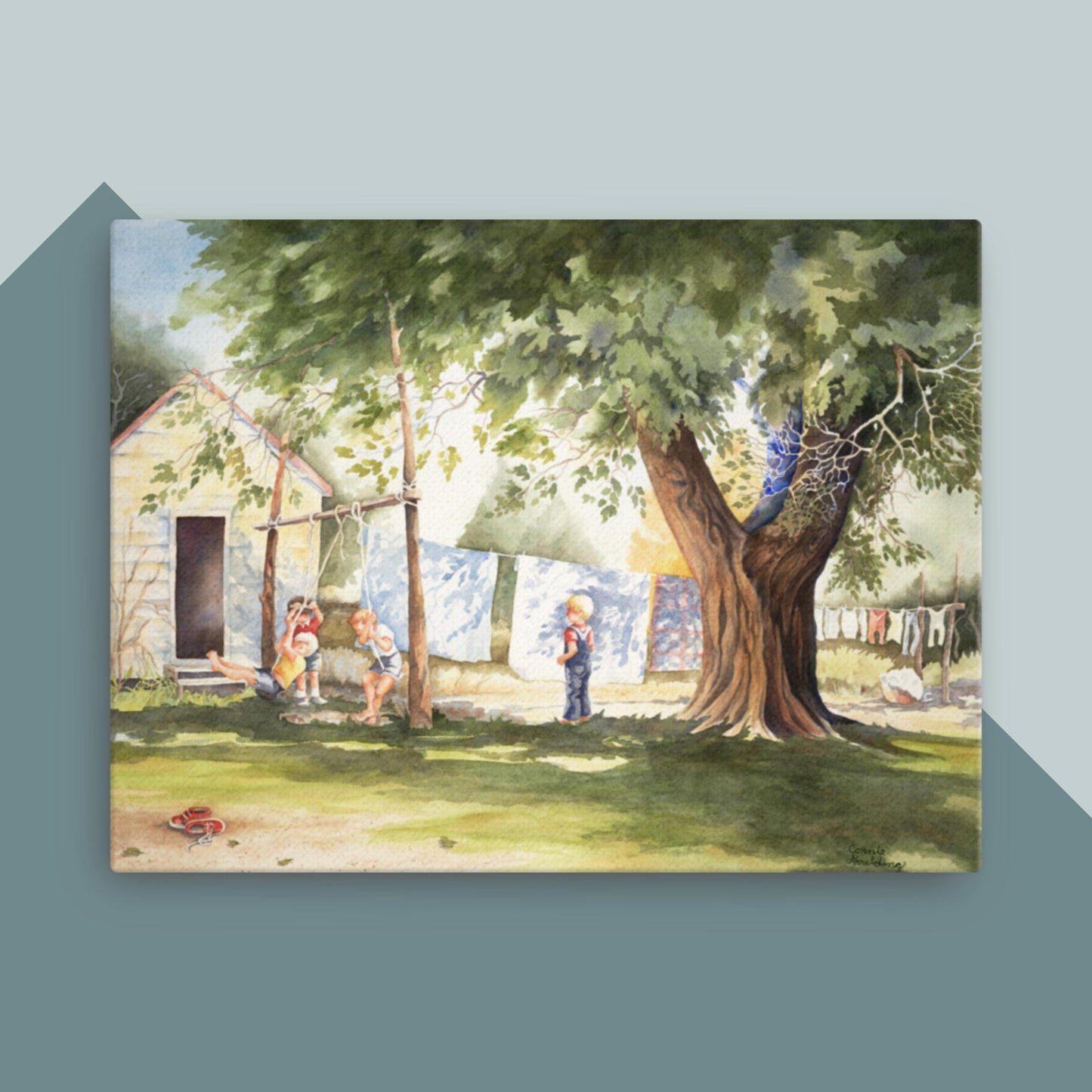 Saturday Chores - Canvas