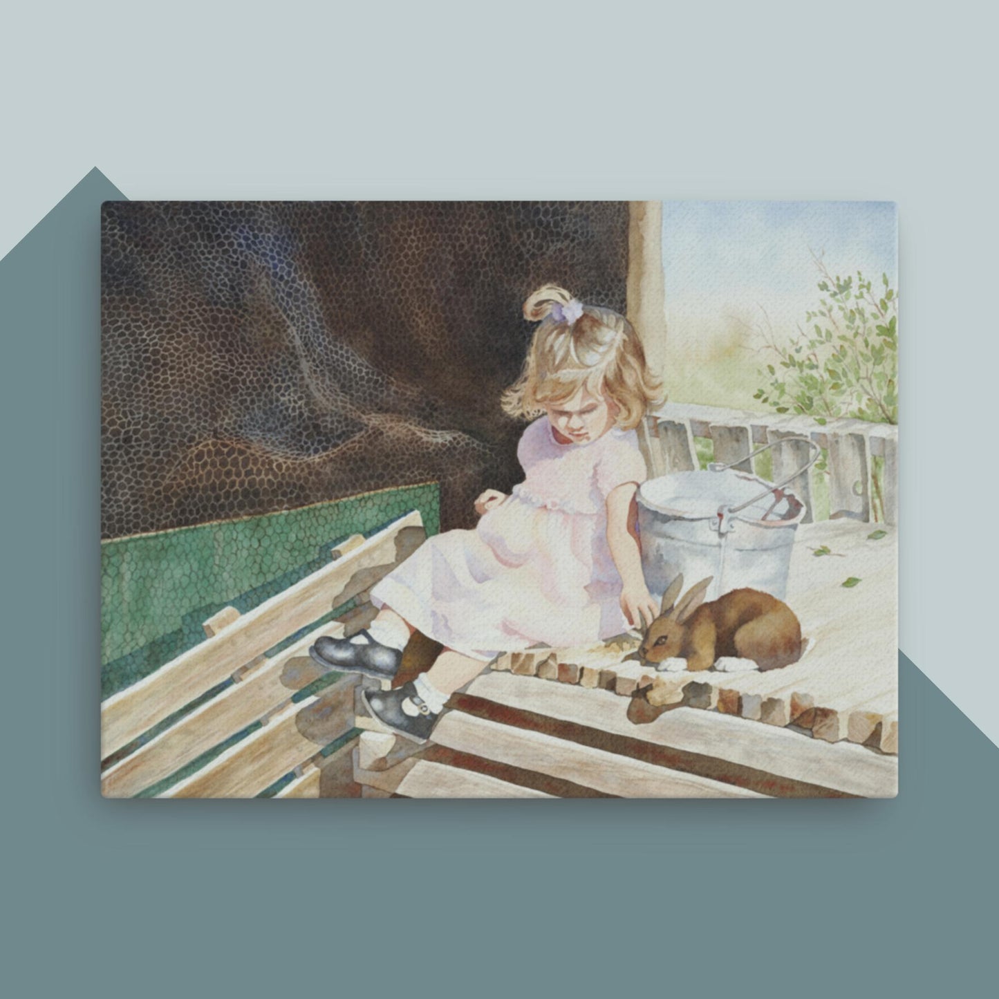 A Girls Best Friend - Canvas