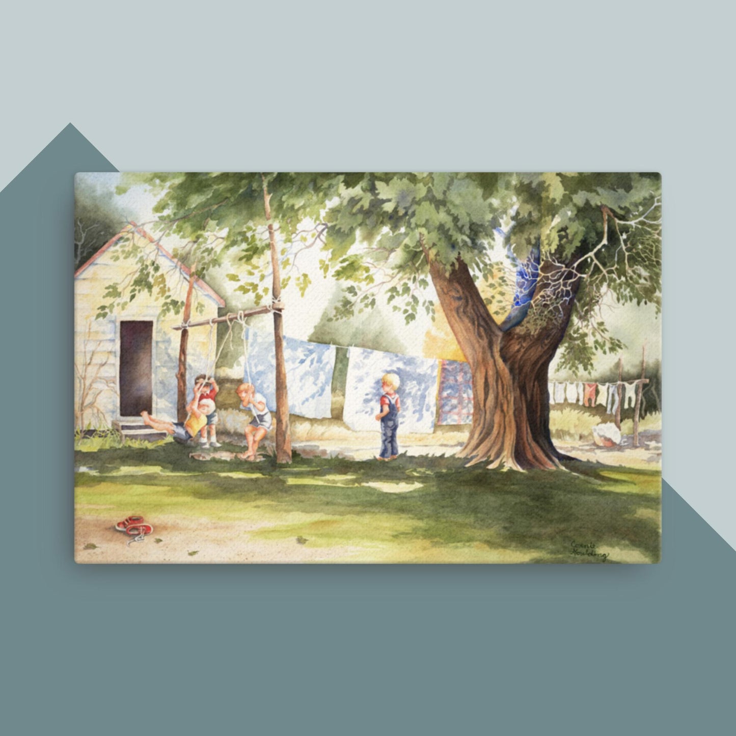 Saturday Chores - Canvas