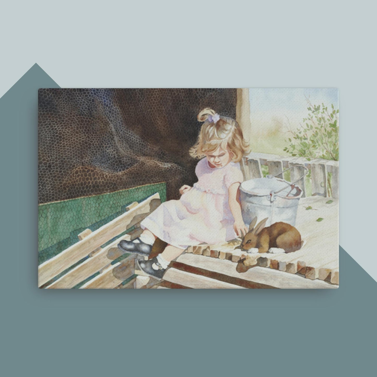 A Girls Best Friend - Canvas