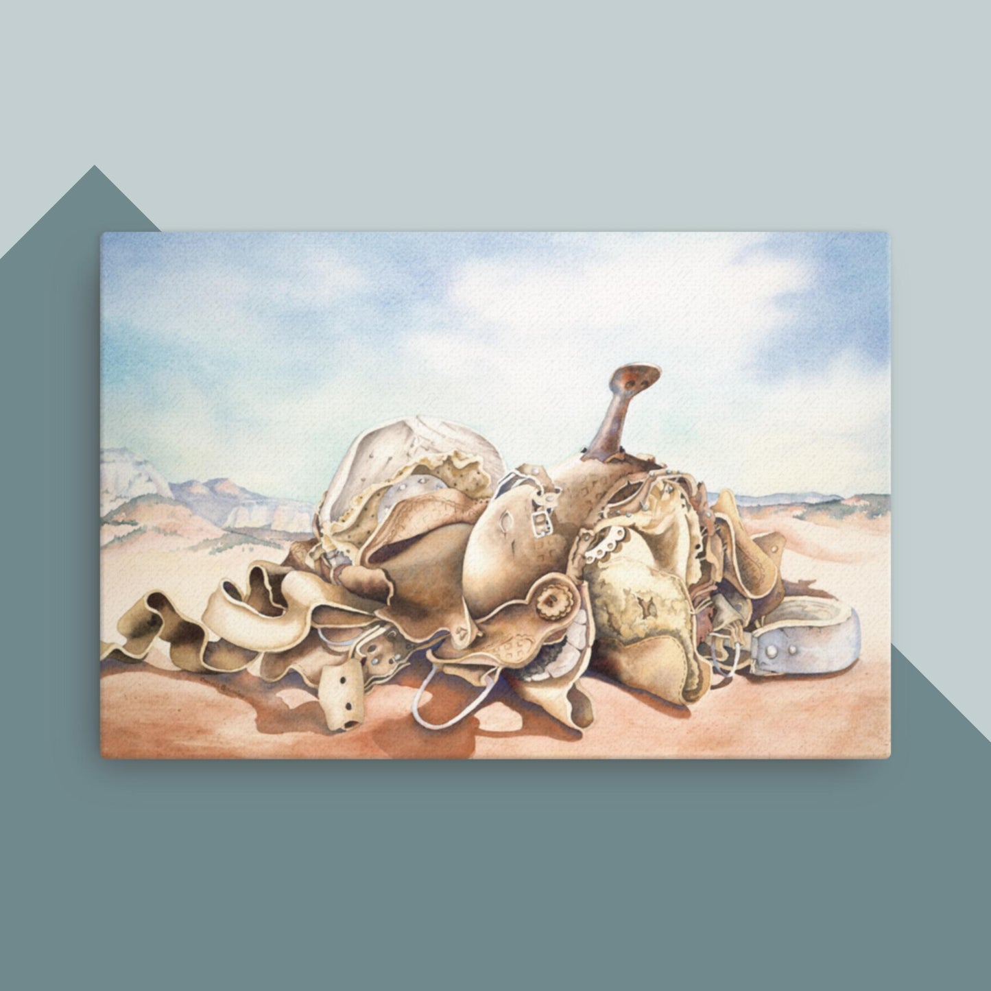 Worn and Dusty - Canvas