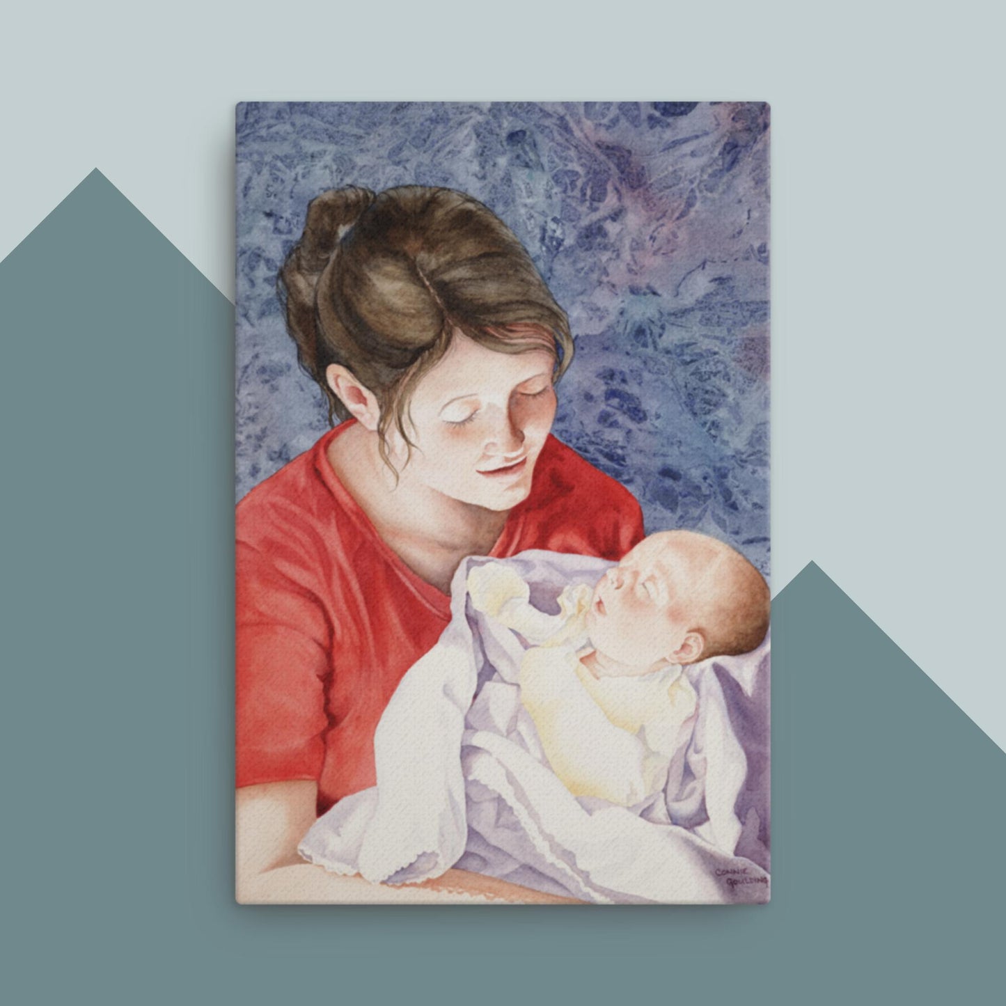 A Precious Moment - Canvas