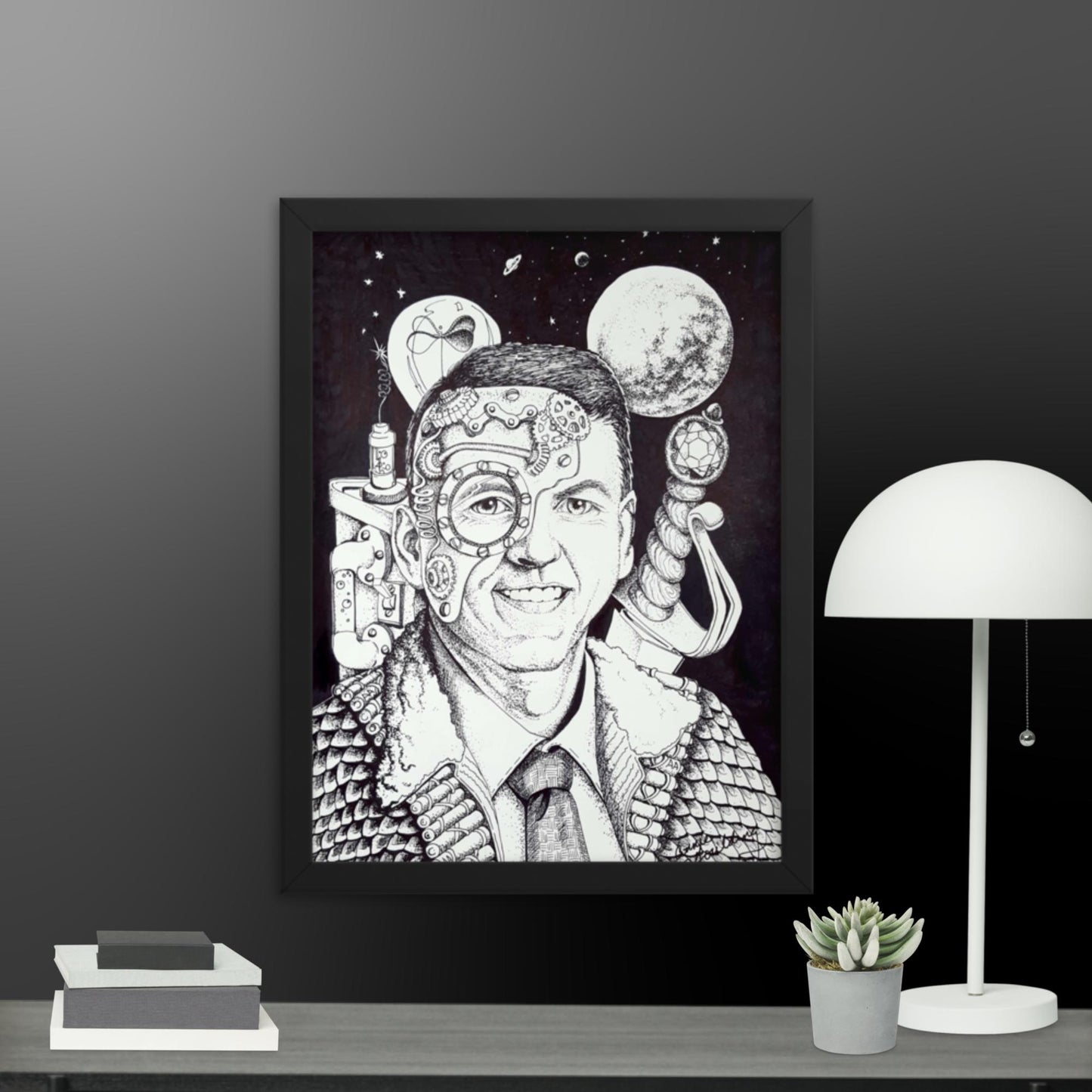 Dexter's Space Theater - Framed