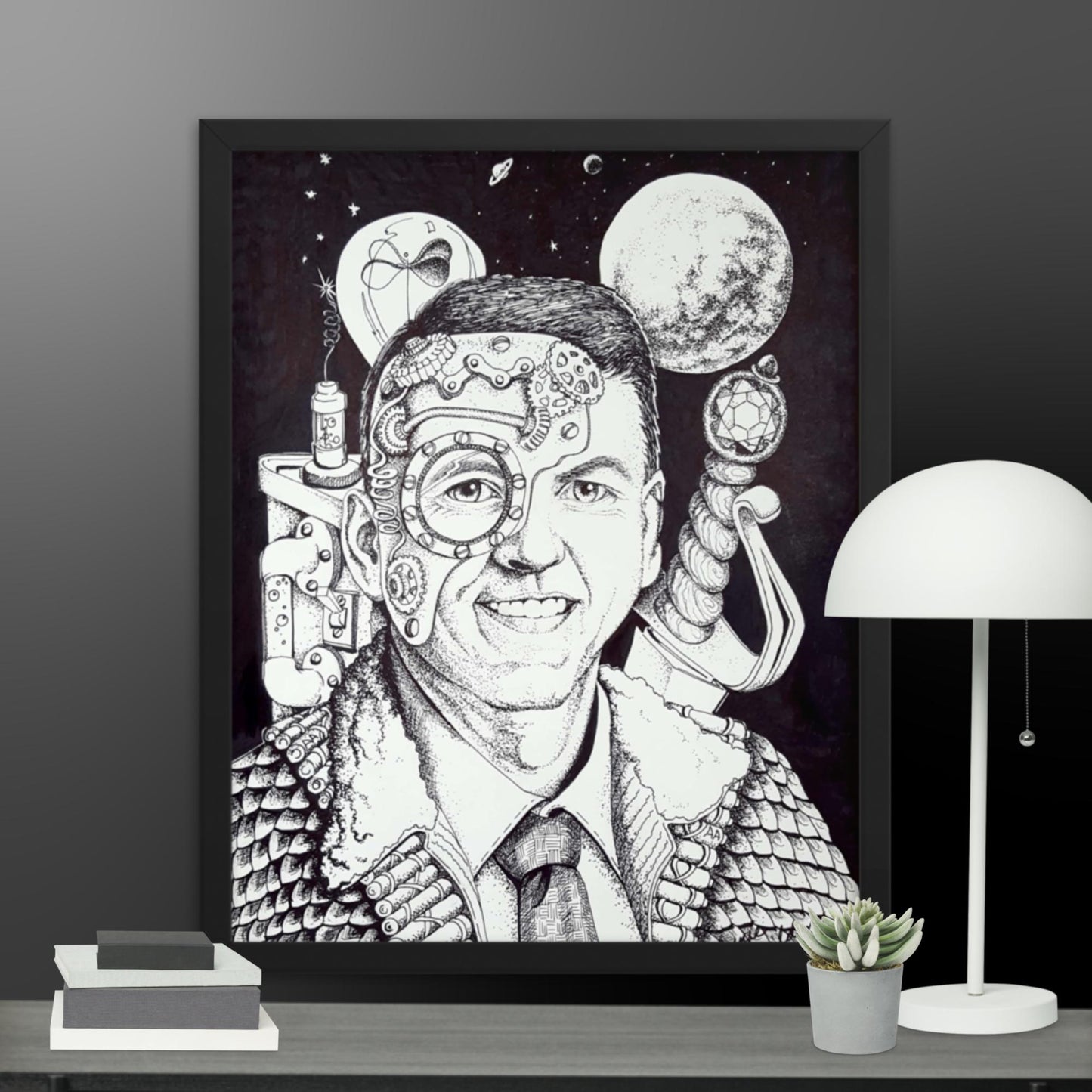Dexter's Space Theater - Framed