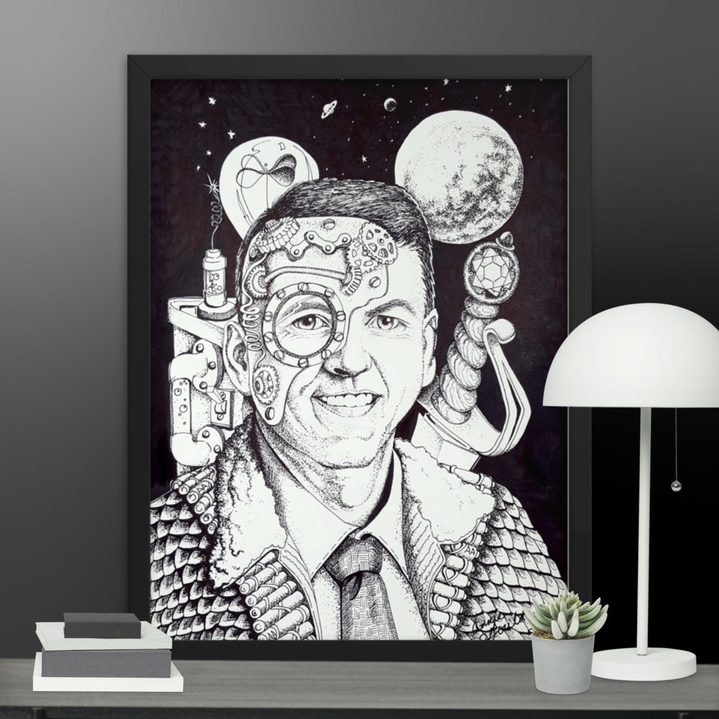 Dexter's Space Theater - Framed