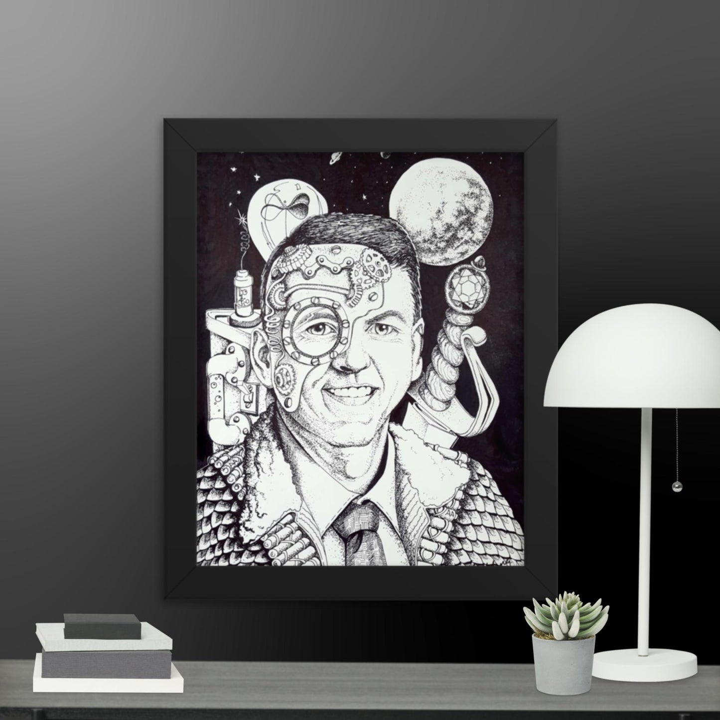 Dexter's Space Theater - Framed