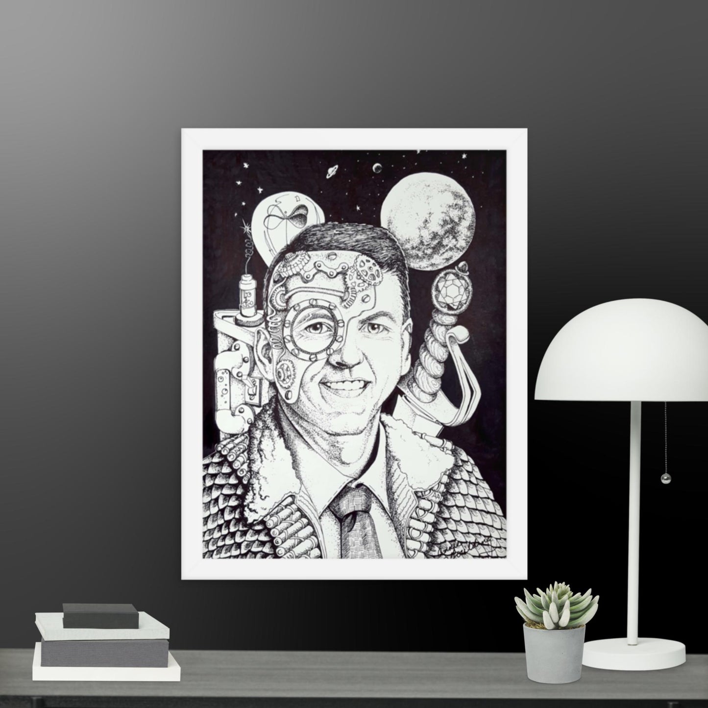 Dexter's Space Theater - Framed