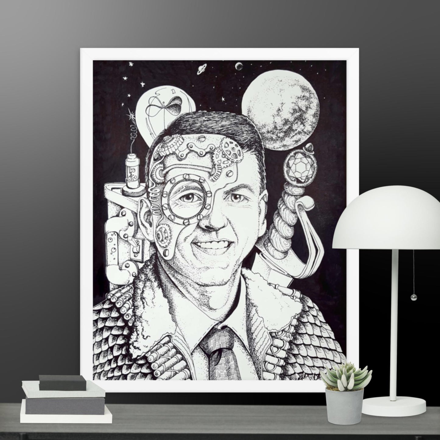 Dexter's Space Theater - Framed