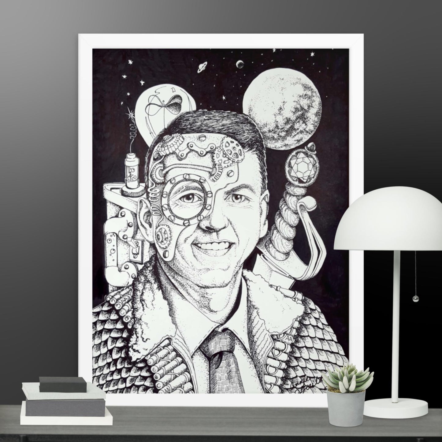 Dexter's Space Theater - Framed