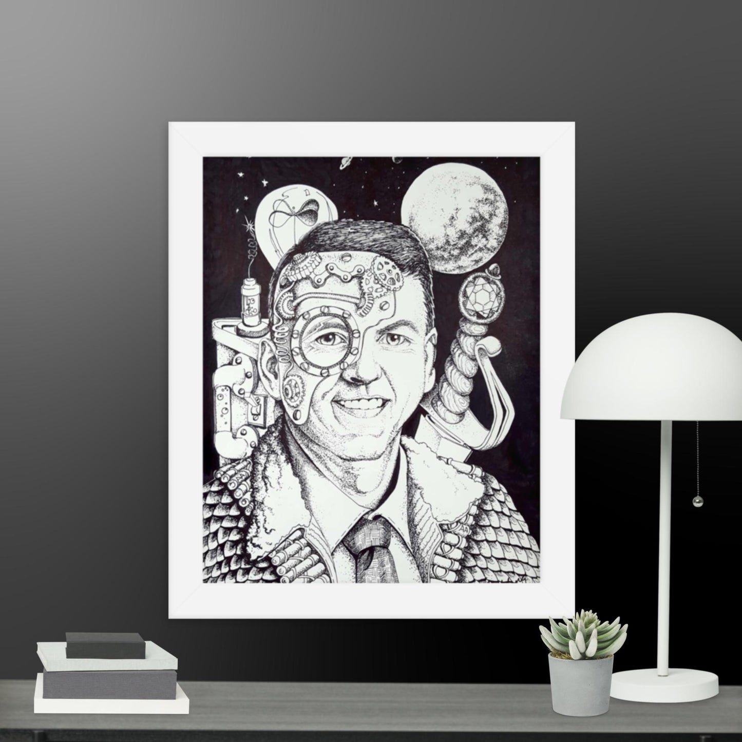 Dexter's Space Theater - Framed