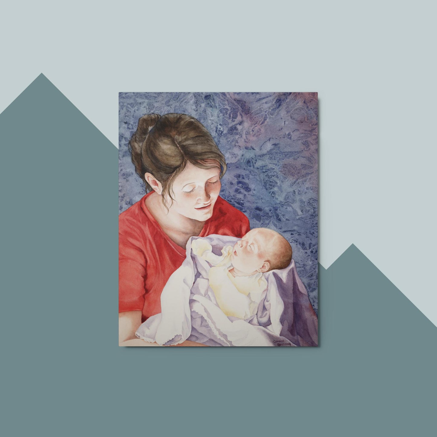 A Precious Moment - Metal prints