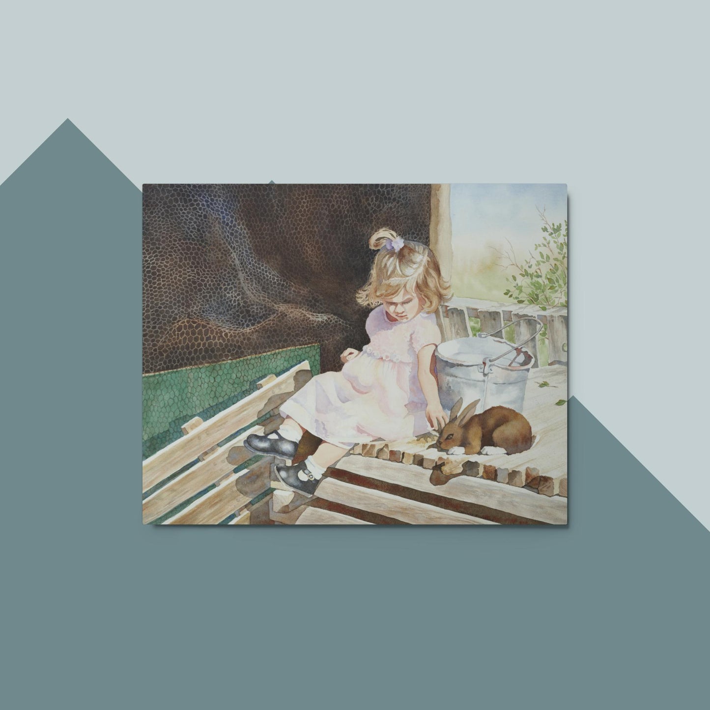 A Girl's Best Friend - Metal prints