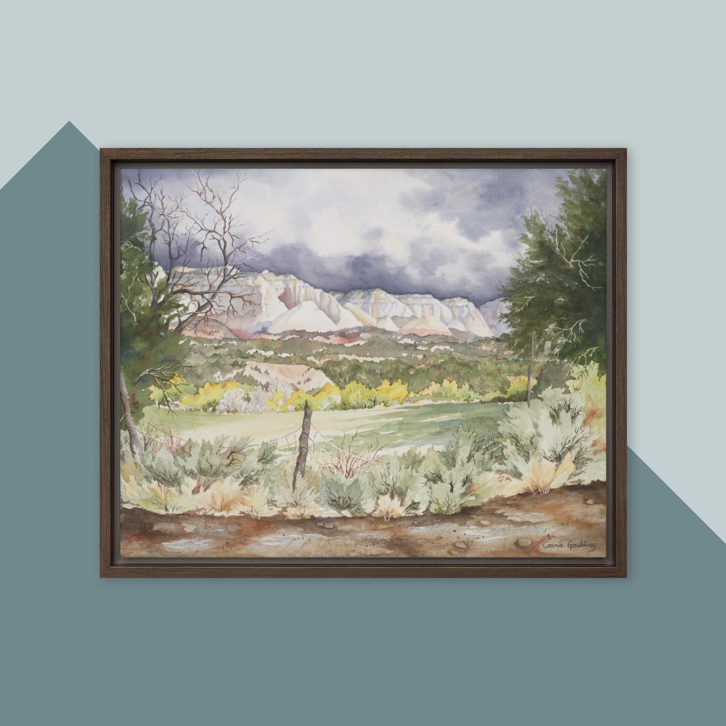Cliffs - Framed canvas